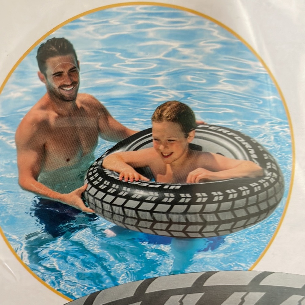 New 36” Tire Pool Float -4 tires